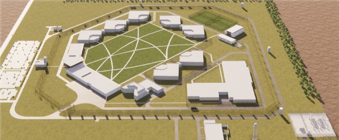 Lincoln County Correctional Facility Rendering