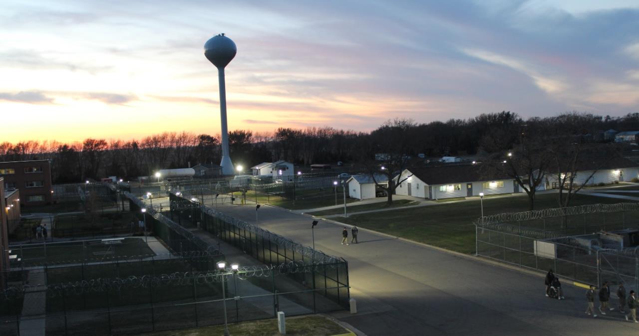 Mike Durfee State Prison sunset