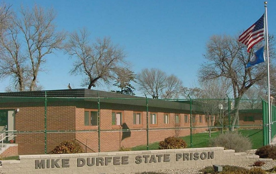 Mike Durfee State Prison exterior sign 2