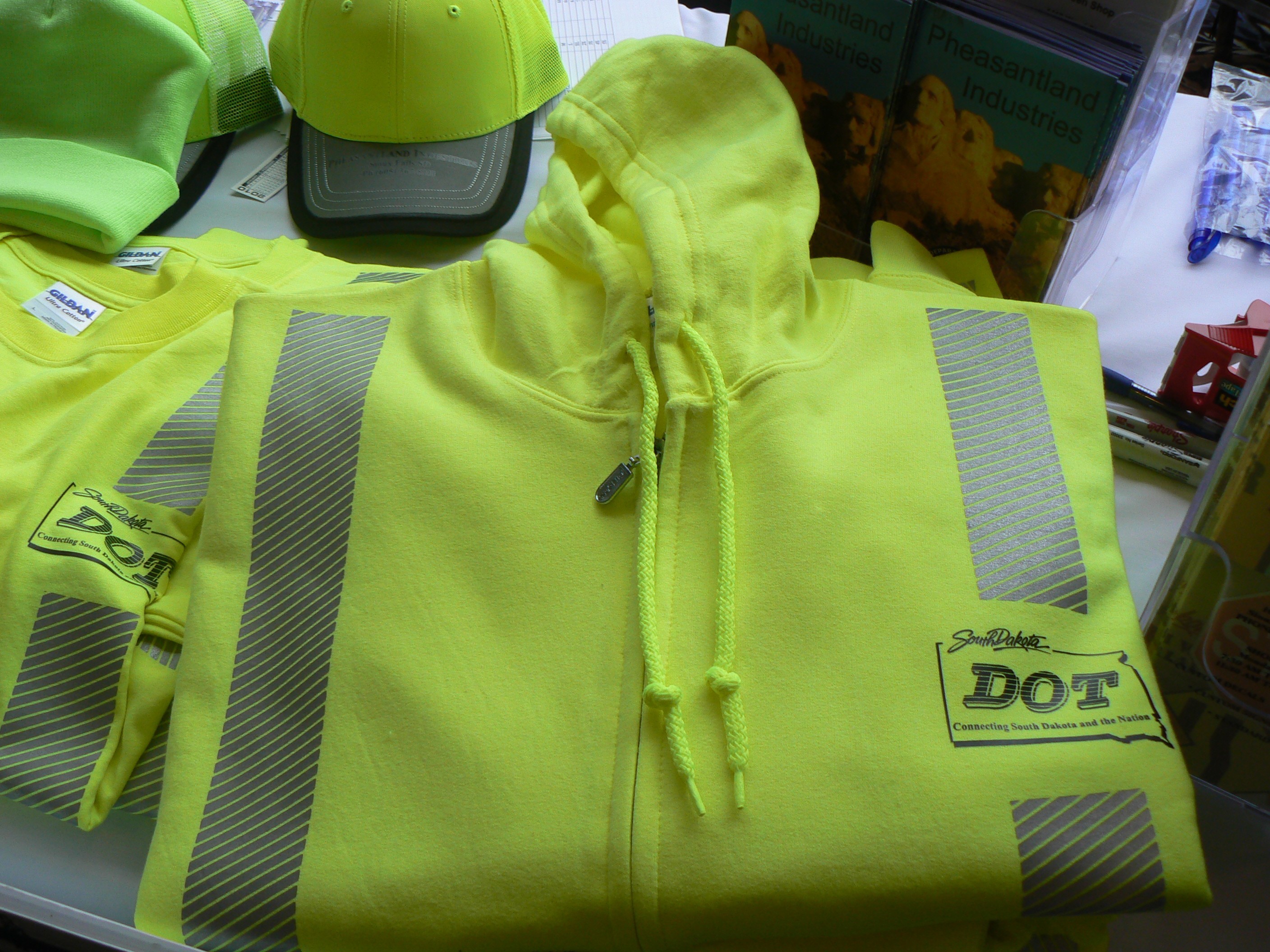 Safety Green clothing
